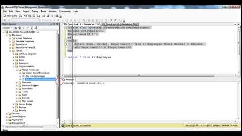 Part 18 Storedprocedures in sql server