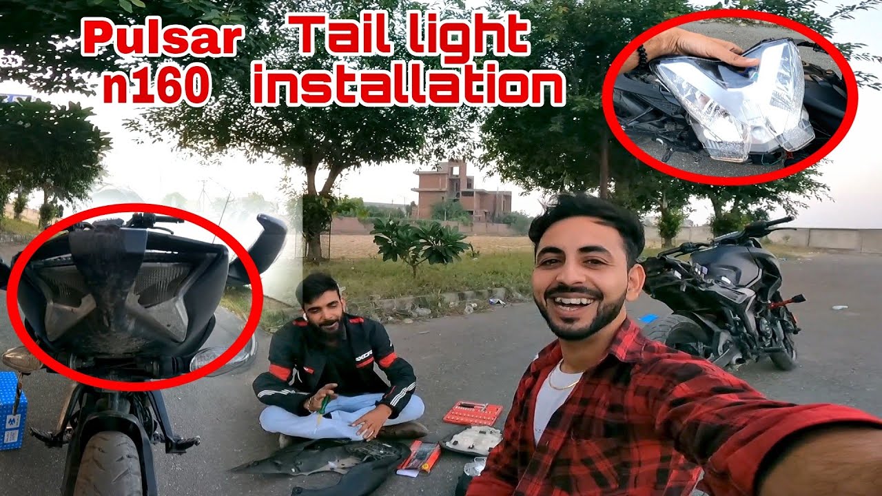 How To Install Tail Light | Pulsar N160 | Lavish 06 Rider