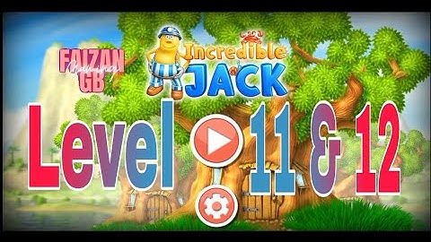Incredible Jack level 11 & 12 fight with spider#faizangbgaming