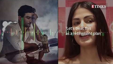 Sushant Singh Rajput spoke on RETIREMENT, mental health with Rhea Chakraborty in this VIRAL audio