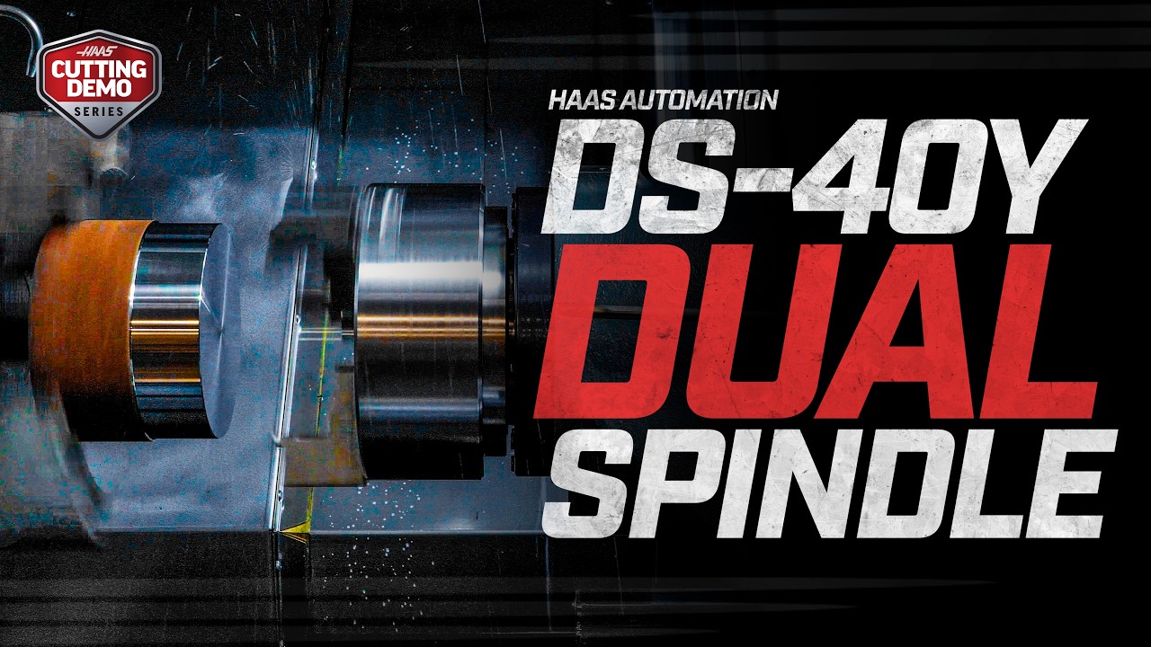 DS-40Y | Dual-Spindle | Y-Axis Turning Center | Lathes – Haas CNC