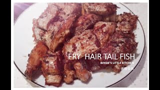 纽村贝西小厨房 Fry Hairtail fish 香煎带鱼