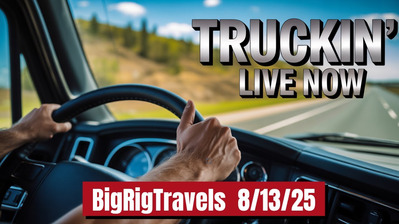 BigRigTravels LIVE Truckin' Belvidere to Joliet, Il, to Streetsboro, OH 8/13/25 BigRigTravels LIVE Truckin' Belvidere to Joliet, Il, to Streetsboro, OH 8/13/25