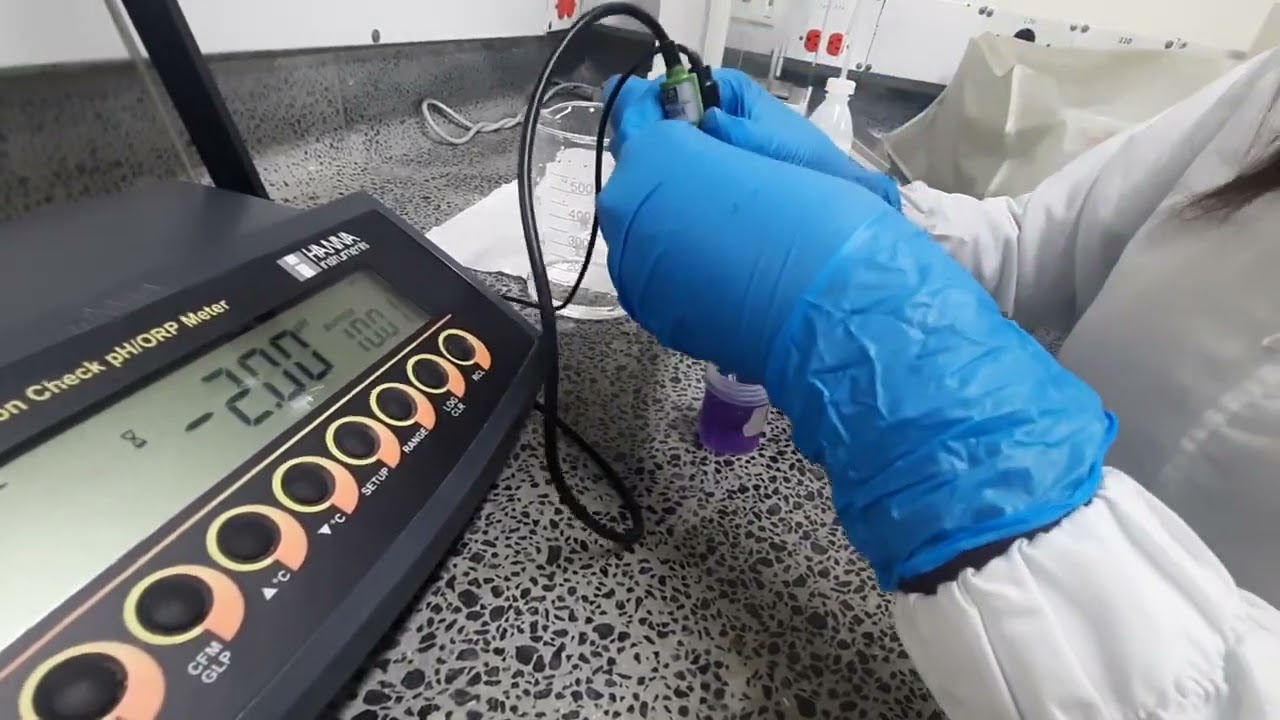 Manejo y Calibración del pH Metro.