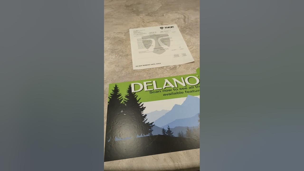 2023 Denver RV show (21) Thor Delano 24TT YouTube