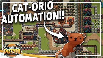 CAT FACTORY BUILDER!?  - Learning Factory - Automation Factory Building Management Game