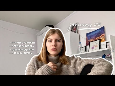 study vlog: готовлюсь к экзамену за ночь, изучение языков в университете, жизнь в поездах // 23Y