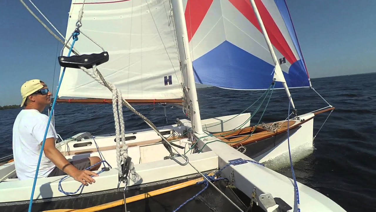 W17  under spinnaker