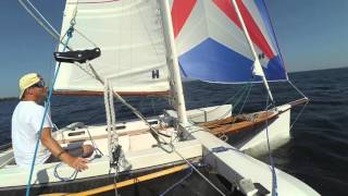 W17 under spinnaker