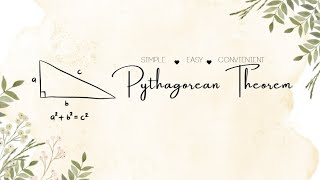 Pythagorean Theorem Explained less than 5 Minutes | Grade 8 Math