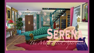 THE SIMS 4 | Serenas Eccentric Maximalist Apartment| Stop Motion | NOCC| 702 Zenview