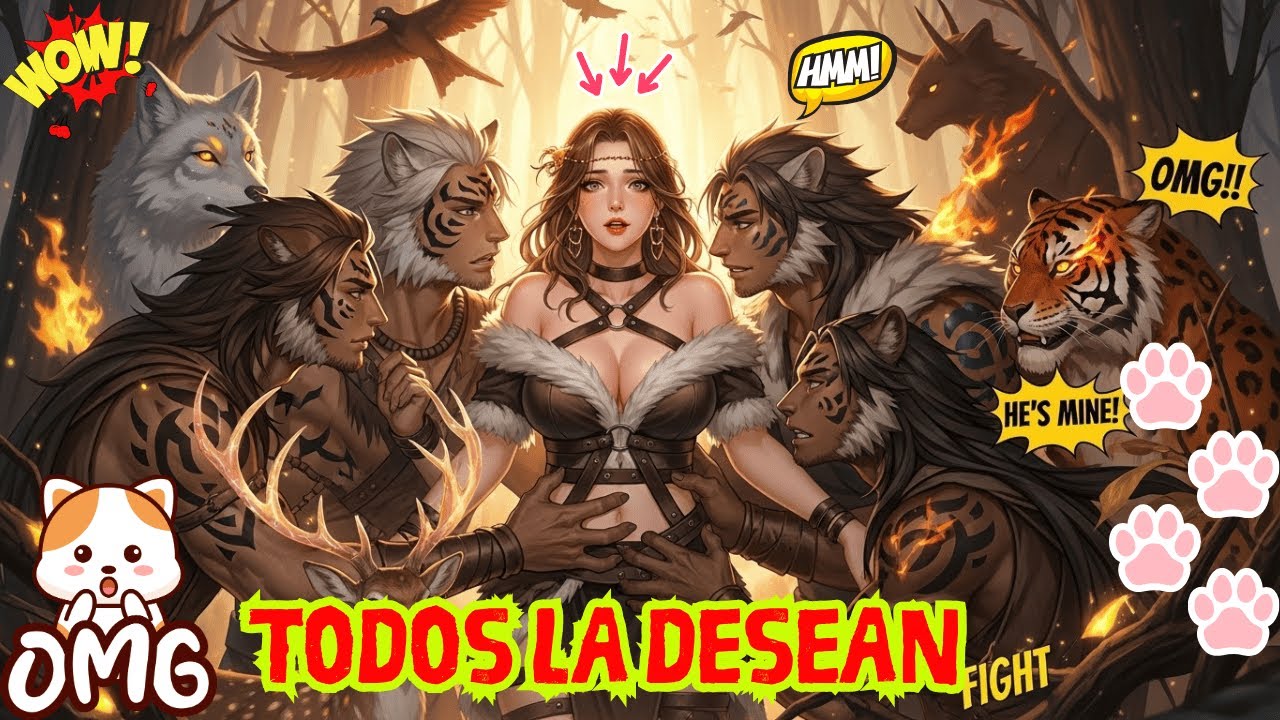 Resumen Manhua mujer fea renace en un mundo de bestias y todos los machos la desean - Dulce Manhua