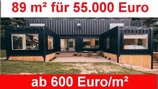 Container-Traumhaus Ab 8.000 Schlüsselfertig Mit Küche & Bad Wohnen Neu Gedacht