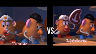 Mrs Potato Head Packing I’m Mr Potato Head - Movie Scene Vs Deleted Scene/Comparison