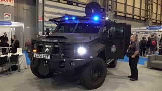 Lenco Armored Vehicle introduced to UK police