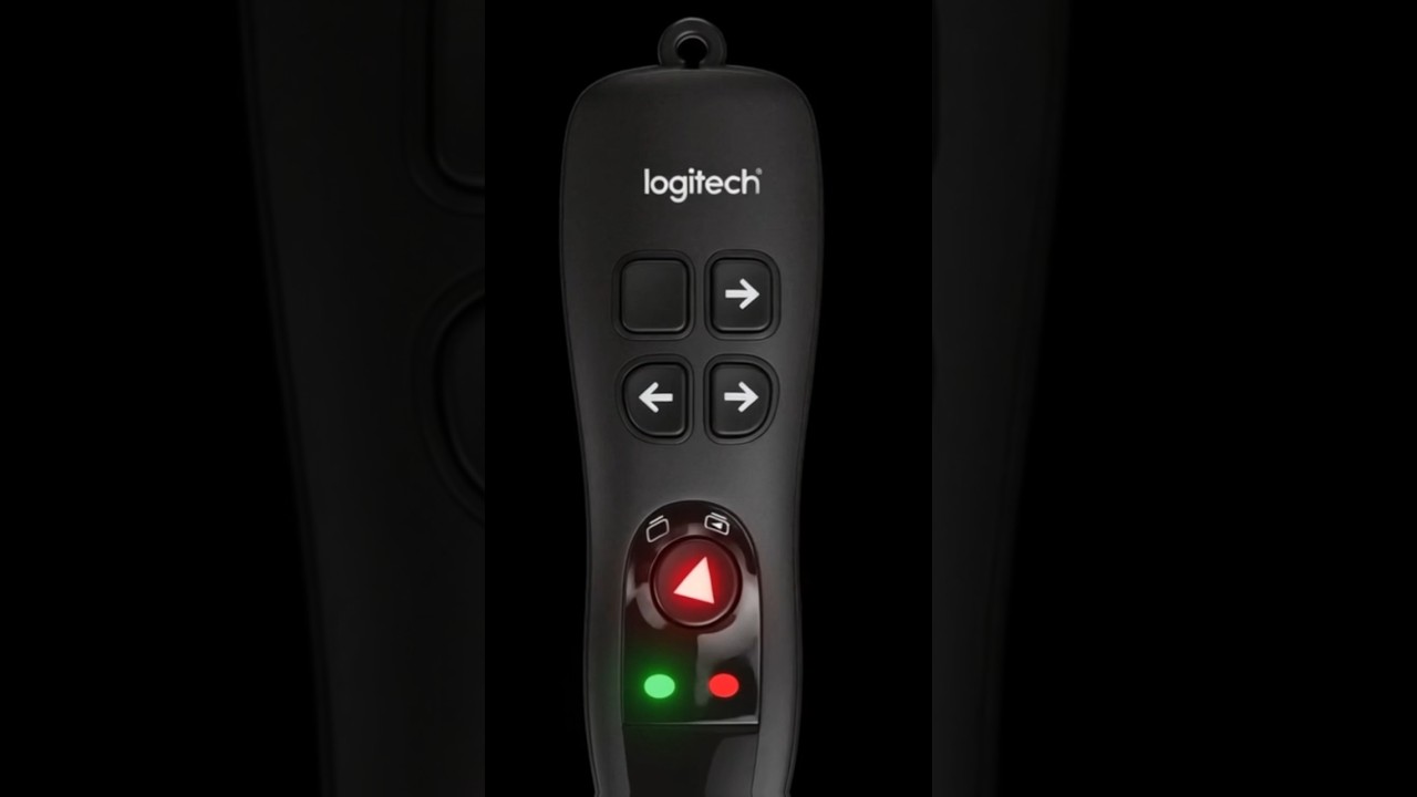 Logitech R400 Wireless Presenter Red Laser Pointer 15m Range Remote