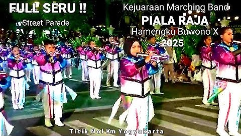 FULL !! JUNIOR BRASS & NON BRASS | STREET PARADE MB PIALA RAJA HAMENGKU BUWONO X 2025 