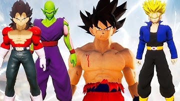 DRAGON BALL UNREAL ALL CHARACTERS DRAGON BALL UNREAL GAMEPLAY