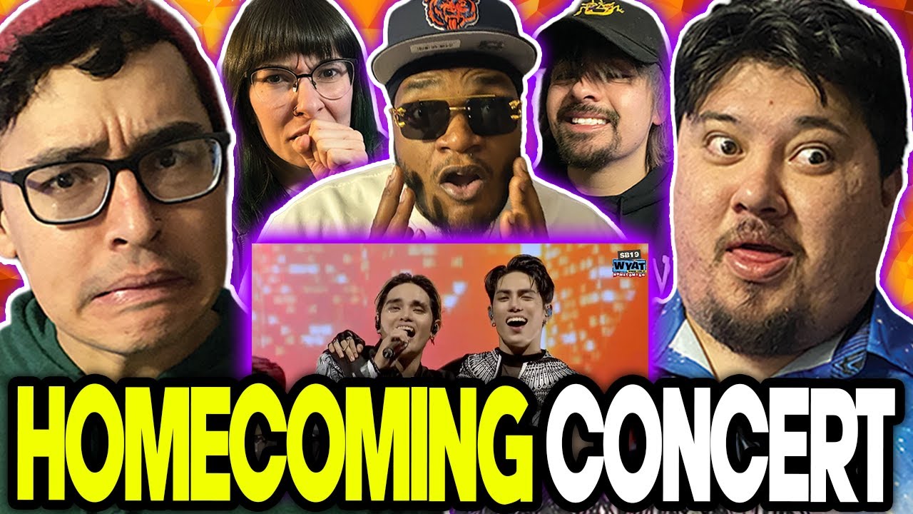 ПОЕХАЛИ ДОМОЙ | Рэперы и стримеры: ПЕРВАЯ РЕАКЦИЯ на концерт SB19 WYAT в честь возвращения домой ...