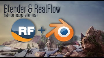 Blender & RealFlow Inauguration Test "Crashed Tie Fighter"