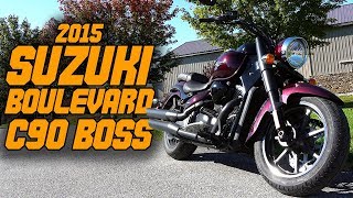 Is the Suzuki C90 BOSS the better than the Harley-Davidson Road King?