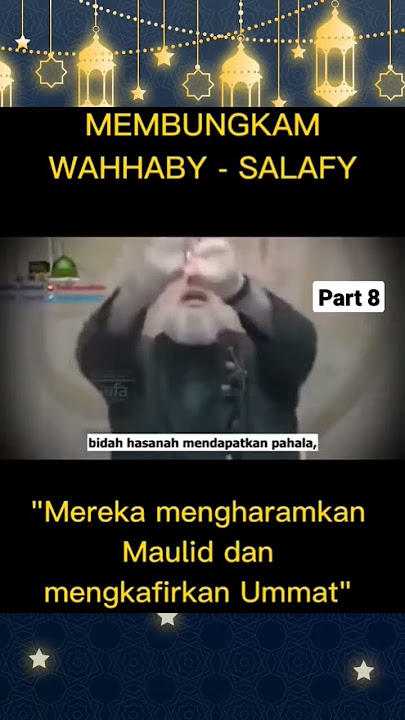 Yang Tidak Dikerjakan Nabi Bukan Berarti Haram - membungkam Wahabi salafi #8