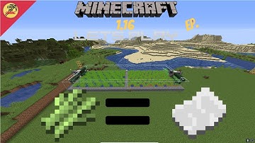 Industrial Sugar Cane Farm! Minecrfat 1.16 Lets Play Ep. 11