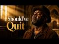 I Should Have Quit But God Held Me | Soulful Gospel Blues Testimony