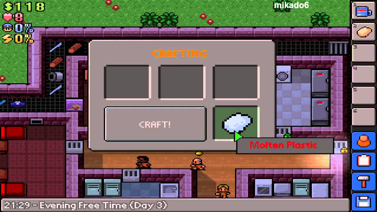 The Escapists Escape from Grounded Pt. 3 Plastic Knives for the Win