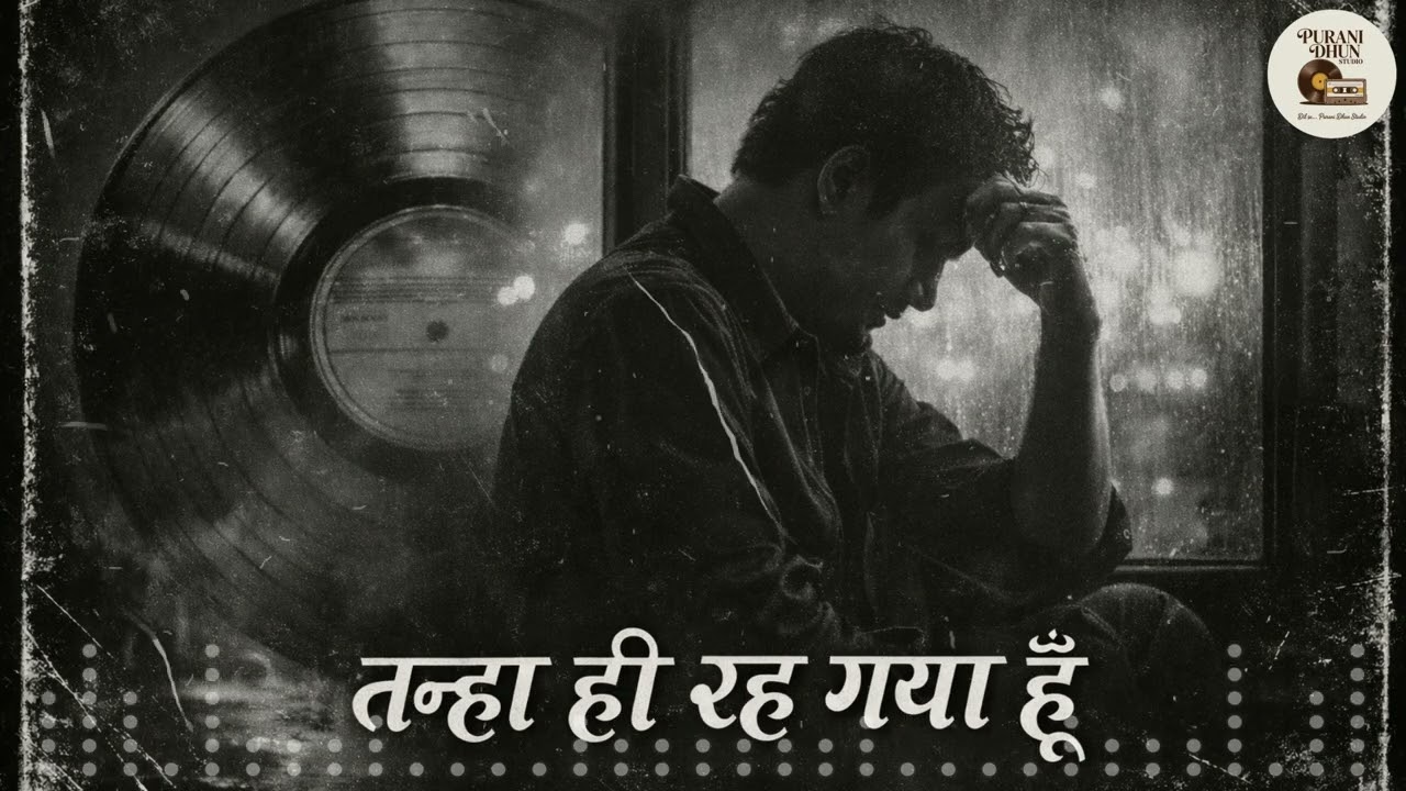 तन्हा ही रह गया हूँ | Heart Touching Sad Song | Retro Bollywood Vibes