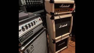 80's Marshall Lead 12 Mini Guitar Amp Stack / Mini 80's Stack
