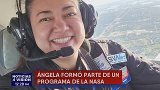 SALVADOREÑA PARA LA NASA | Noticias 4 visión | El Salvador