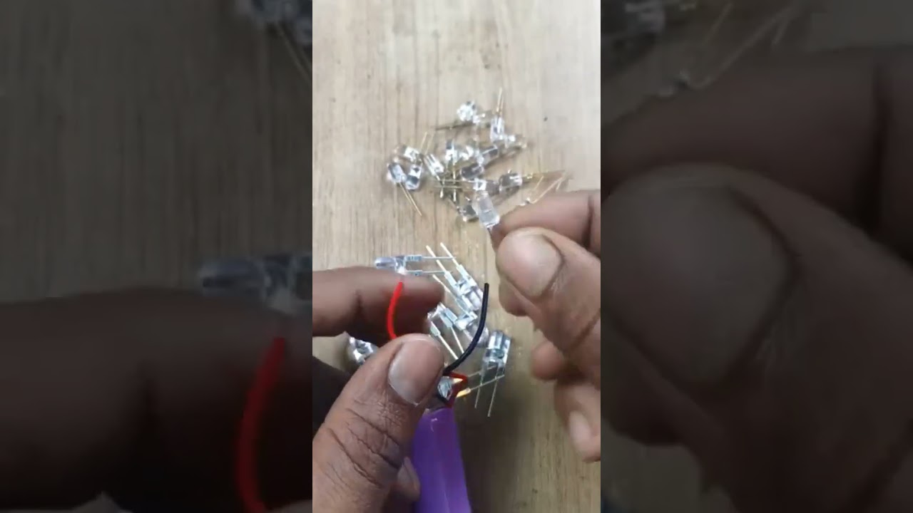 10mm Diamond LED Vs 5mm LED Test 