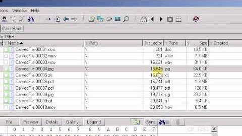 Video 6 - Navigating an image or disk using LBA sector numbers