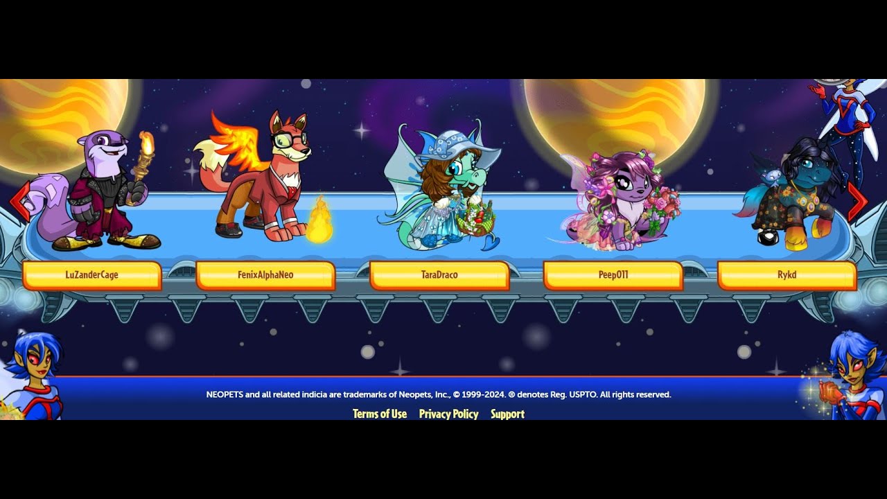 Neopets Dailies by FenixAlphaNeo.