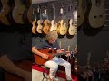 Paul Bessolo demonstrates the Michael Kelly Forte Koa Jr. acoustic guitar