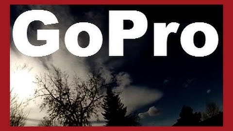 GoPro Hero 3 Black Edition Clouds Sunrise & Sunset Night Bridge Drive Hero Camera Time Lapse