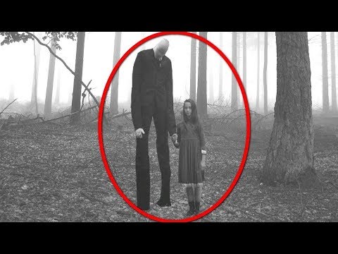 5 SLENDERMAN CAUGHT ON CAMERA & SPOTTED IN REAL LIFE!