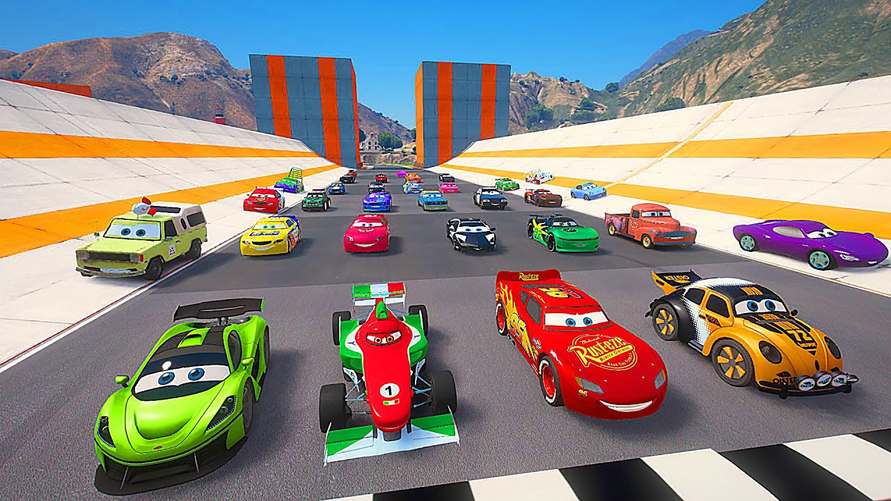 Lightning McQueen & Friends Race Random Pixar Cars Francesco