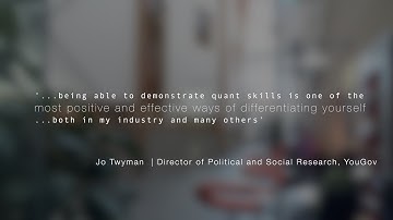 Be part of the Big Data revolution | Cambridge Undergraduate Quantitative Methods