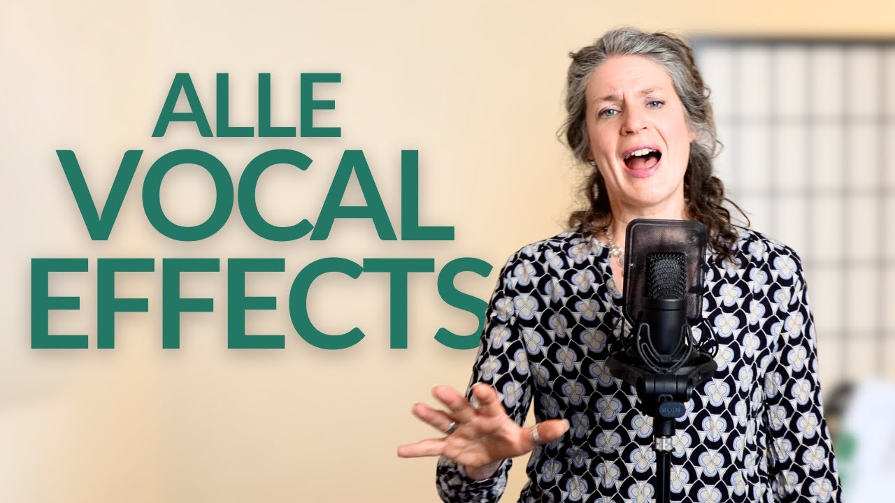 Von Creak bis Distortion   Alle Vocal Effects nach CVT auf einem Blick