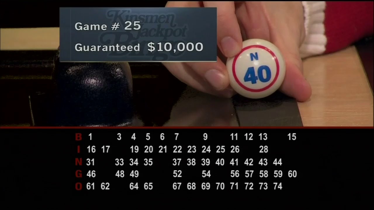 Kinsmen Jackpot Bingo December 21st, 2019 YouTube