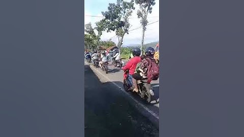 sepintas rombongan demo warga terdampak bendungan bener