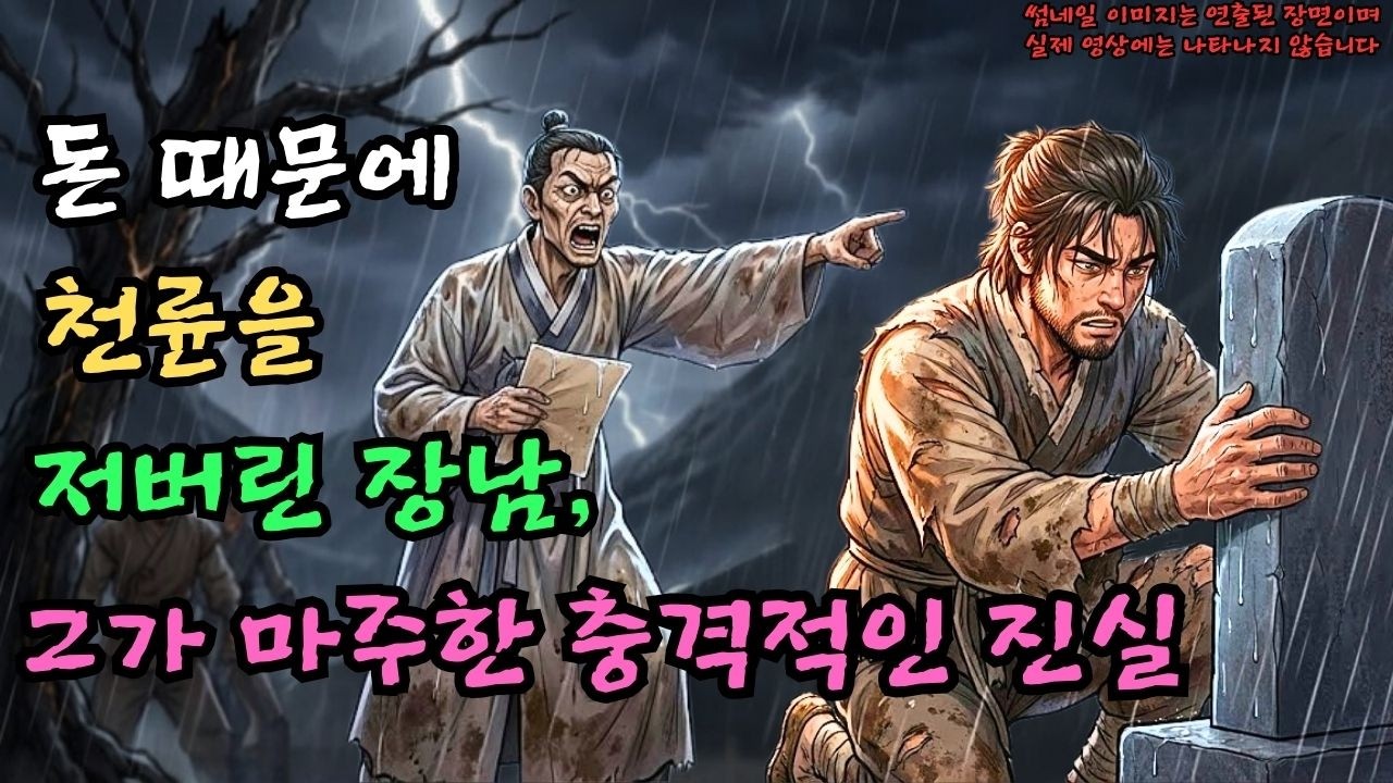 천하제일 명당을 판 장남 vs 무덤을 지킨 효자 막내 [인과응보의 결말]