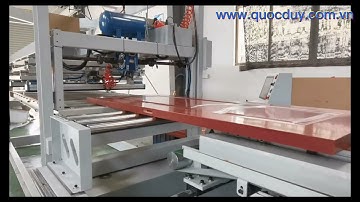 review máy cắt 4 cạnh cnc SM 4TSD