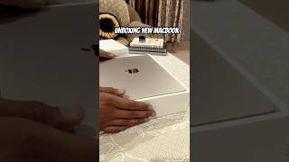 LET’S UNBOX MY NEW MACBOOK 💻 ✨#unboxing #macbook #shorts