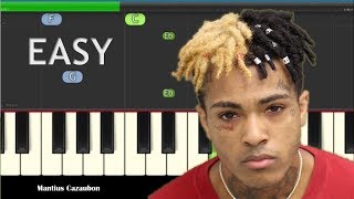 Miniatura de vídeo de "XXXTentacion Sad Easy Piano Tutorial"
