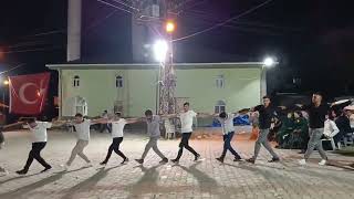 BAHÇEKONAK KÖYÜ GENÇLERİ muhteşem HALAYI Sazcı Adem seven farkıyla
