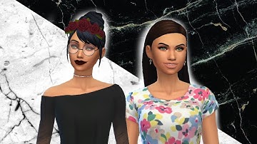 Create a Sim | Opposite Twins | The Sims 4