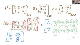 College Algebra Section 8 4 Matrix Algebra Multiplication